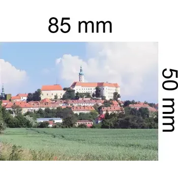 Dekorativní magnet Magnetka s vlastním potiskem 85 x 50 mm