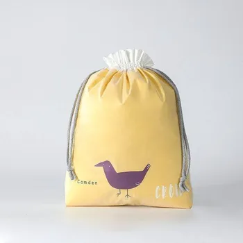 Školní sáček Vak na boty | sáček na boty - Ptáček,31 x 39 cm