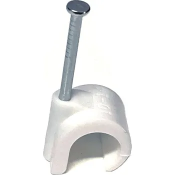 Lano EU SELECT Kabelážní příchytka oválná bílá 10-14mm 10-14mm