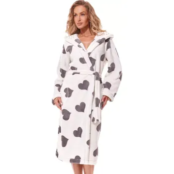 Dámské oblečení Dámský župan Futura DL white L&L