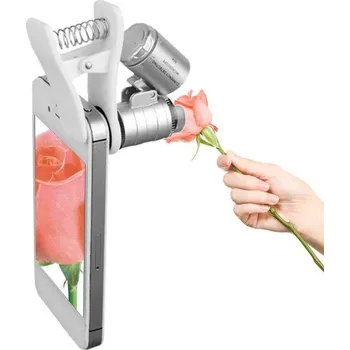 Mikroskop na mobil - zvětšení až 60x - univerzální velikost