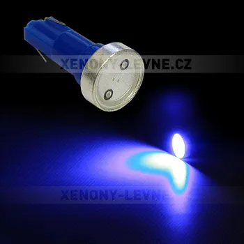 Autožárovka Osvětlení přístrojové desky POWER LED modrá, T5/12V/1,2W, sada 2ks (Osvětlení přístrojové desky POWER LED, T5/12V/1,2W, sada 2ks)