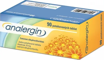 Lék na alergii Analergin 10 mg