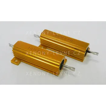 Autožárovka Odpor pro LED žárovku 12V/27W, hliníkové pouzdro (odstraňovač chybových hlášení) (Odpor pro LED autožárovku 12V/27W, (odstraňovač chybových hlášení))