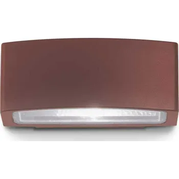 Venkovní osvětlení Venkovní nástěnné svítidlo Ideal Lux Andromeda AP1 coffee 163536 hnědé 22cm IP55