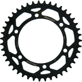 Řetězová sada pro motocykl Řetězová rozeta SUPERSPROX RFE-867:43-BLK černý 43 zubů, 525