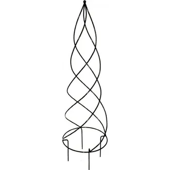 Stojan na květiny Opěra rostlin - kužel spirála, 150cm - 10o41
