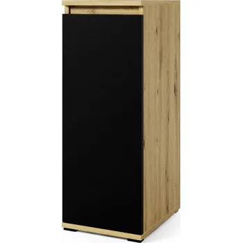 Komoda Eka Komoda Trinity 30 cm Barva dřeva: Dub Artisan + Černá