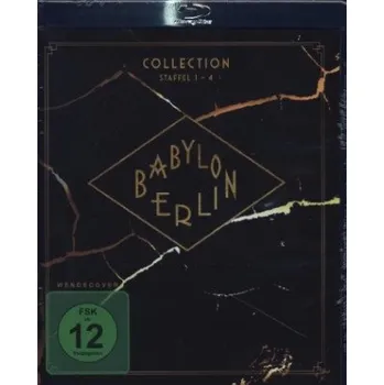 Blu-ray film Babylon Berlin - Collection. Staffel.1-4, 10 Blu-ray – Volker Kutscher,Tom Tykwer,Achim von Borries,Henk Handloegten,Volker Bruch,Liv Lisa Fries,Misel Maticevic (DE)