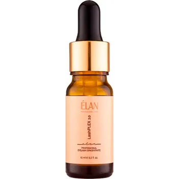 Výživa řas a obočí ÉLAN LashPLEX 2.0 vyživující koncentrát na řasy a obočí 10 ml