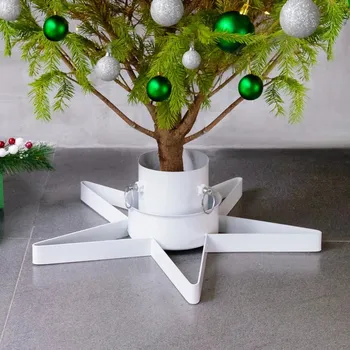 Stojánek na vánoční stromek vidaXL Stojan na vánoční stromek 47 cm bílý