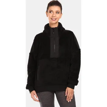 Dámská mikina Kilpi LIVAE-W Dámská hřejivá mikina EU 38 UL0214KIBLK