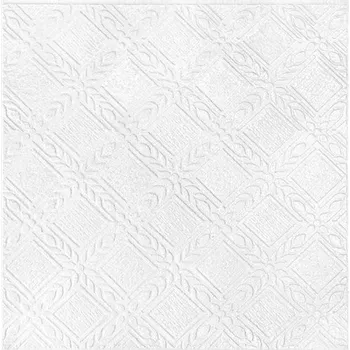 Obklad 3D panel PERGA bílý rozměr 50 x 50 cm