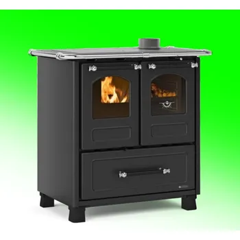 Sporák na tuhá paliva NORDICA FAMILY 3,5 černá - sporák na dřevo