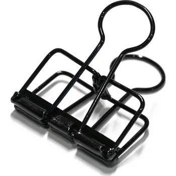 svorka BookBinders Wire Clip M 10pcs in Box Black
