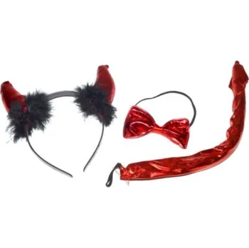 Karnevalový doplněk Párty set - čert