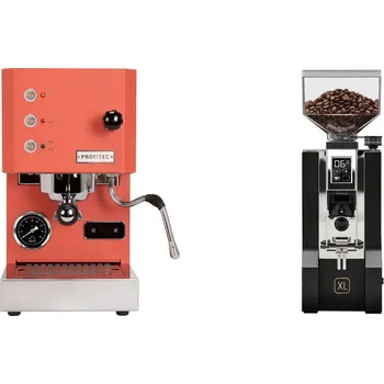 Kávovar Profitec GO, red + Eureka Mignon XL, CR black