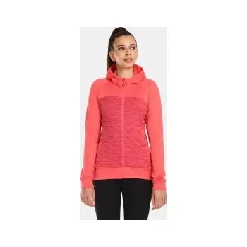 Dámská mikina Kilpi LAYANA-W růžová 38; Růžová mikina + DÁREK DLE VÝBĚRU!