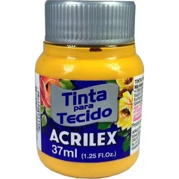 Speciální výtvarná barva Acrilex Barva na textil 37ml - zlatý okr 573