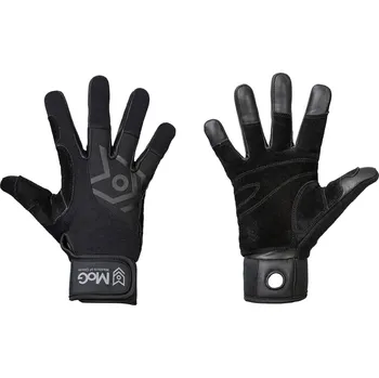 Pracovní rukavice MoG Gloves® Slaňovací rukavice Abseil/Rappel MoG®, Barva: Černá, Velikost: XS