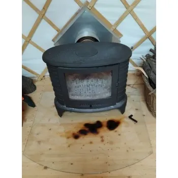 Stan Ochranné sklo pod kamna 100x100 cm