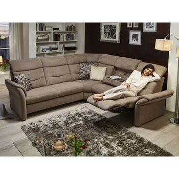 Sedací souprava Rohová sedací souprava LOUIS s funkcí TV Pravý roh