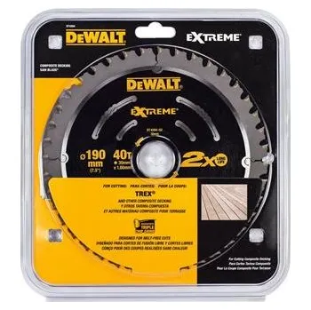 Pilový kotouč DeWALT DT4394 Pokosový kotouč EXTREME Comp (190 mm) (40 zubů)