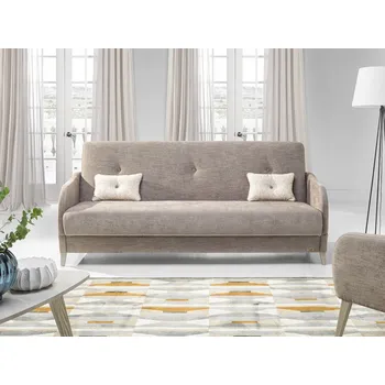 Pohovka Rozkládací pohovka s úložným prostorem NAPOLI pohovka s čalouněním zadní části