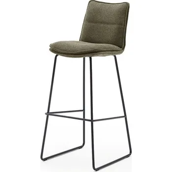 Barová židle Barová otočná židle HAMPTON olive