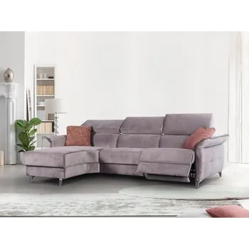 Sedací souprava Malá rohová sedací souprava JUSTIN s elektrickou funkcí relax Levý roh