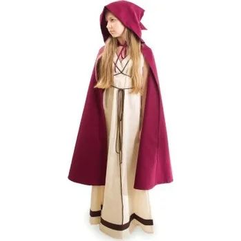 Digitální kamera Dětský plášť Hobit, vínový Velikost 146/152