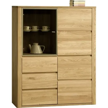 Komoda ORLANDO/ROLANDO dubová komoda 2D typ 45 dub natura