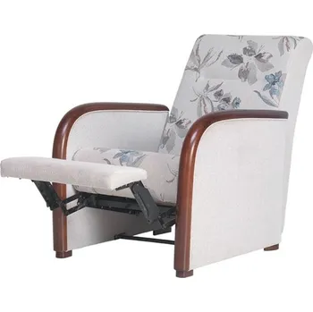 Křeslo Polohovací křeslo s dřevěnými područkami GRACIE II