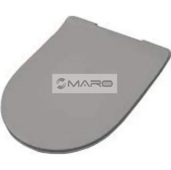 WC sedátko Artceram File 2.0 WC sedátko, duroplastové, Slim, s poklopem, Slowclose, grey olive, FLA014 15