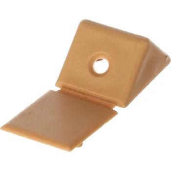 Nábytkové kování Interex PVC spojovací úhelník malý - buk