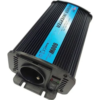 Měnič napětí Hadex Měnič napětí 24V/230V 600W, CARSPA CAR600U, modifikovaná sinusovka