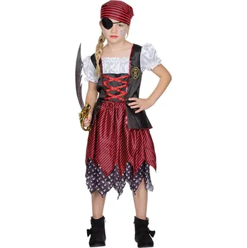 Karnevalový kostým Rubies Deutschland Dětský kostým na karneval pirátka MERY - výška 104 cm