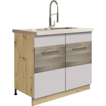 Kuchyňská skříňka AMANDA latte spodní skříňka 13D "90"