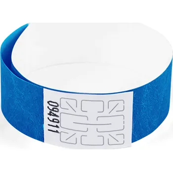 Náramek TYVEK Identifikační náramek 1,9 cm - tmavě modrý