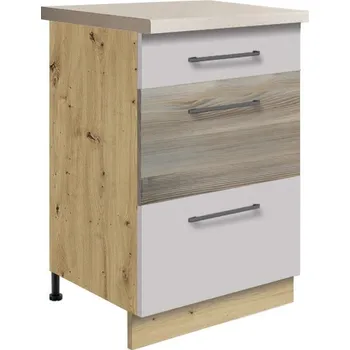 Kuchyňská skříňka AMANDA latte spodní skříňka 9D "50"