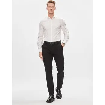 Oblečení a móda Calvin Klein Košile K10K112301 Bílá Slim Fit 44