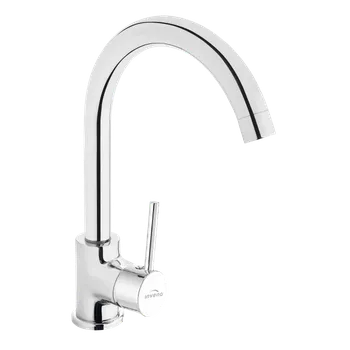 Vodovodní baterie INVENA - Dřezová baterie SOLO BZ-96-L01-S