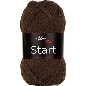 Příze Start, 41057, tmavě hnědá