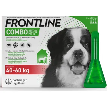 FRONTLINE Combo Spot-On pro psy, 40-60 kg/3x 4,02 ml