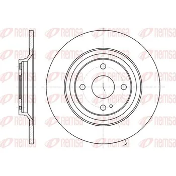 Brzdový kotouč Brzdový kotouč REMSA 61379.00
