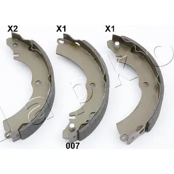 Brzdová čelist Sada brzdových čelistí JAPKO 55007