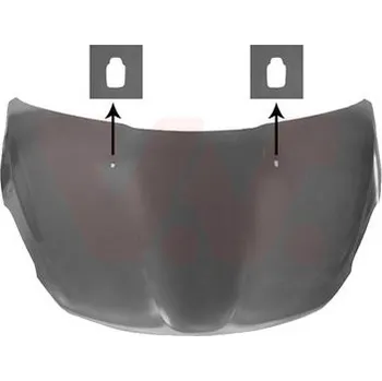 Kapota Kapota motoru VAN WEZEL 4034670