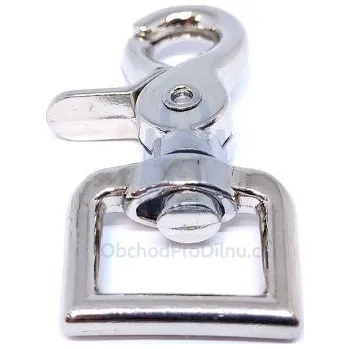 Jištění Karabina vypouštěcí popruhová 26 mm - hobby balení, balení 1 ks