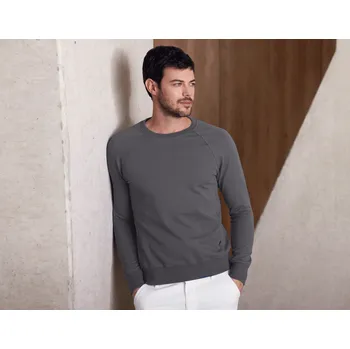 Pánská mikina Pracovní tricko mikina e.s. cotton stretch velikost XS antracit Strauss Pracovní oblečení