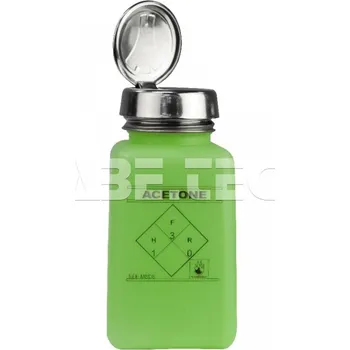 ESD ESD dávkovací lahvička One-Touch durAstatic®, zelená, nápis "Ace - 101006076